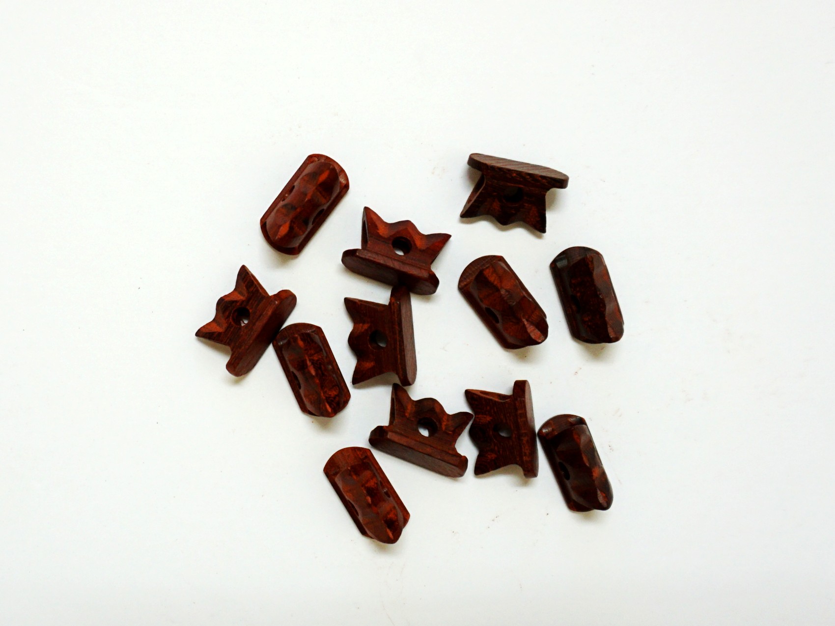 紫檀蓮華型二胡駒